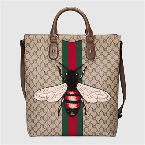 gucci beach bag ebay|Gucci bee tote bag.